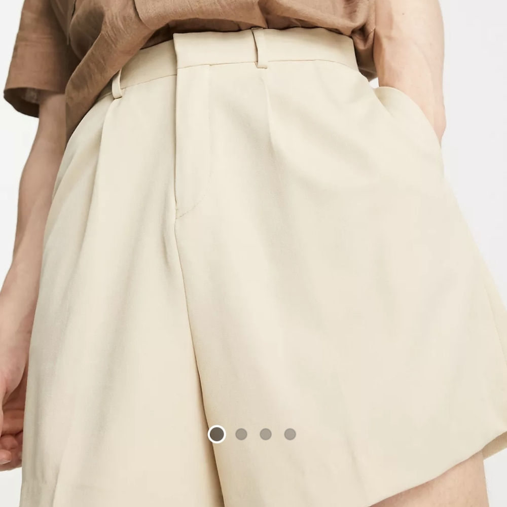 ASOS cropped Bermuda shorts